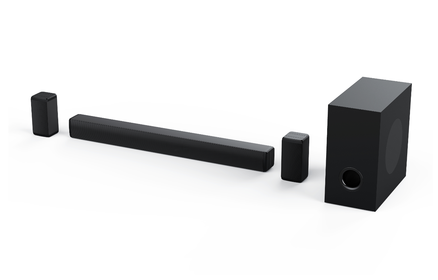5.1CH Home Theater System Soundbar with Wired Sub